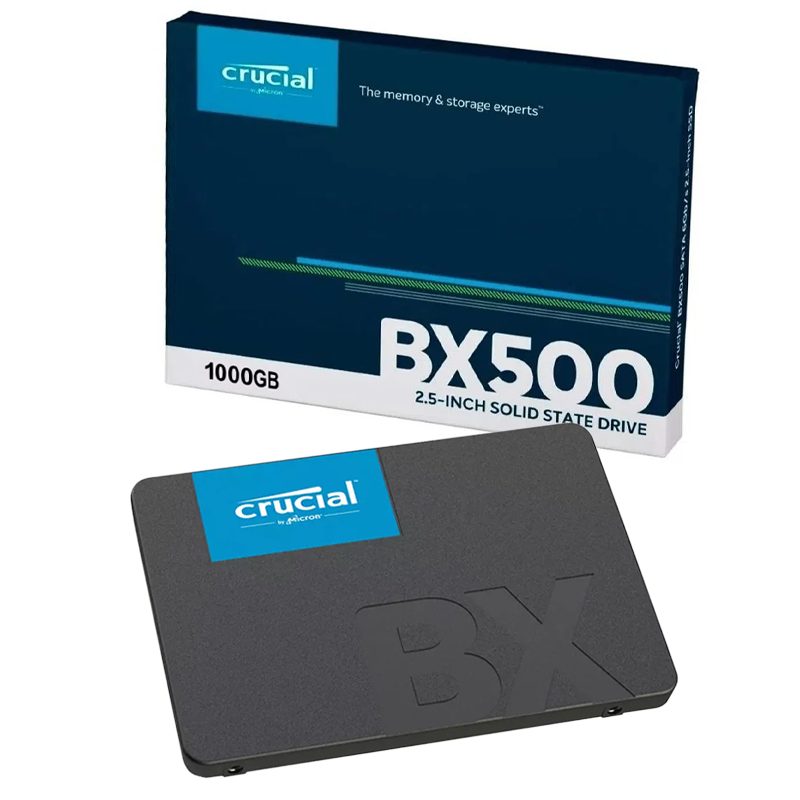 Disco SSD Crucial CT1000MX500SSD1 1TB - Jumper Network